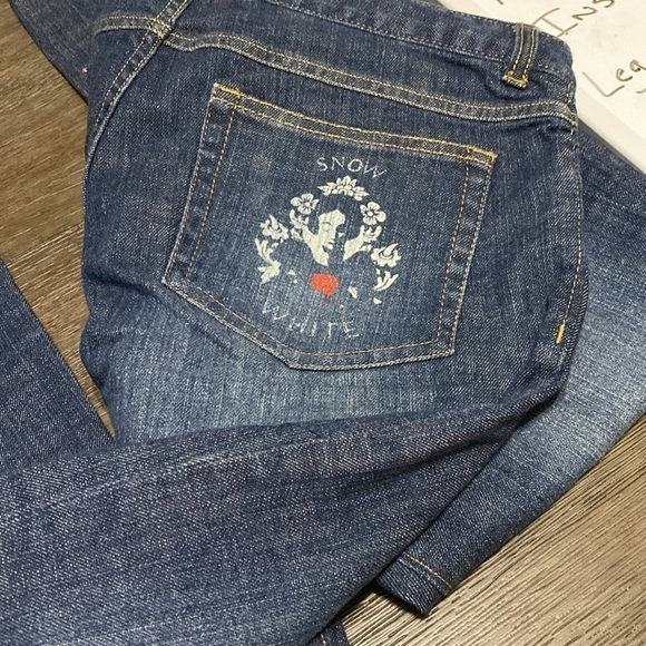 The Disney Store Snow White Boot Cut Jeans | size 8 - Picture 5 of 11